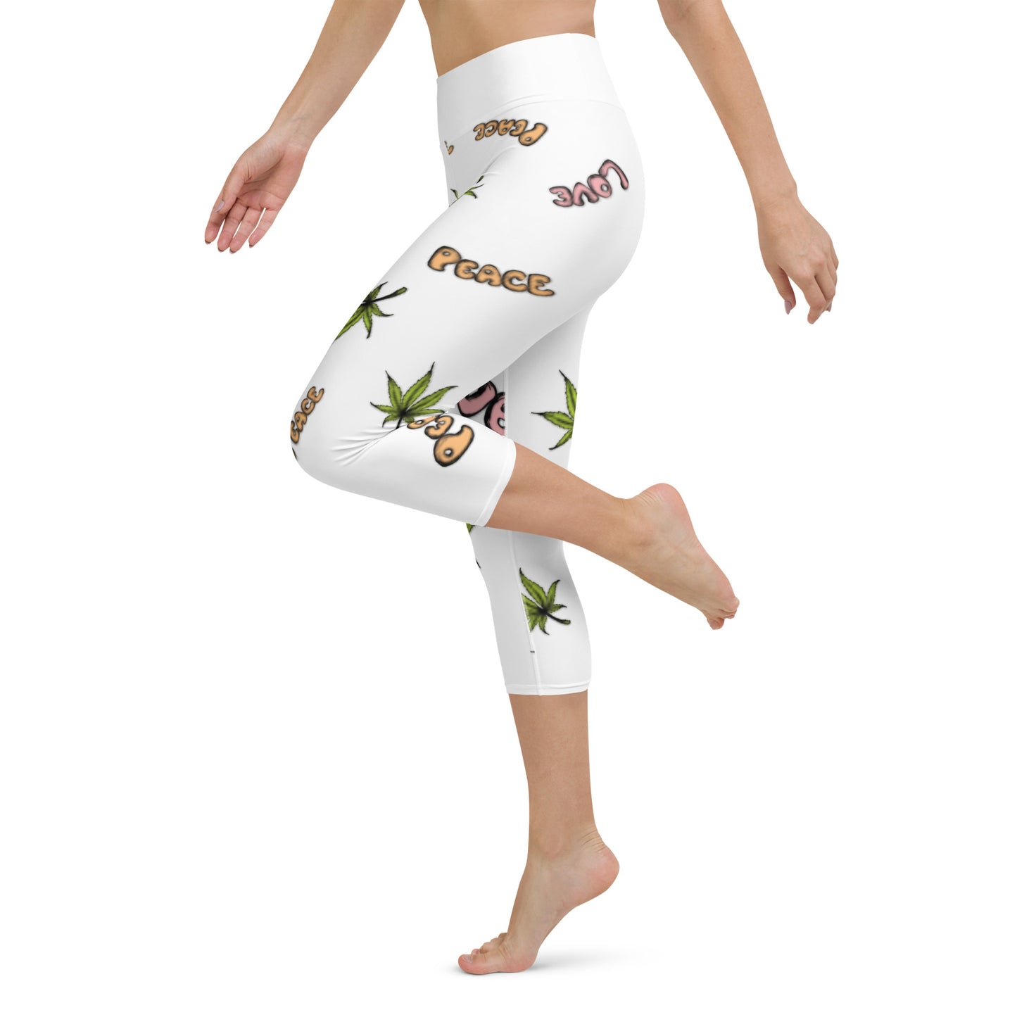 Natty Yoga Capri Leggings