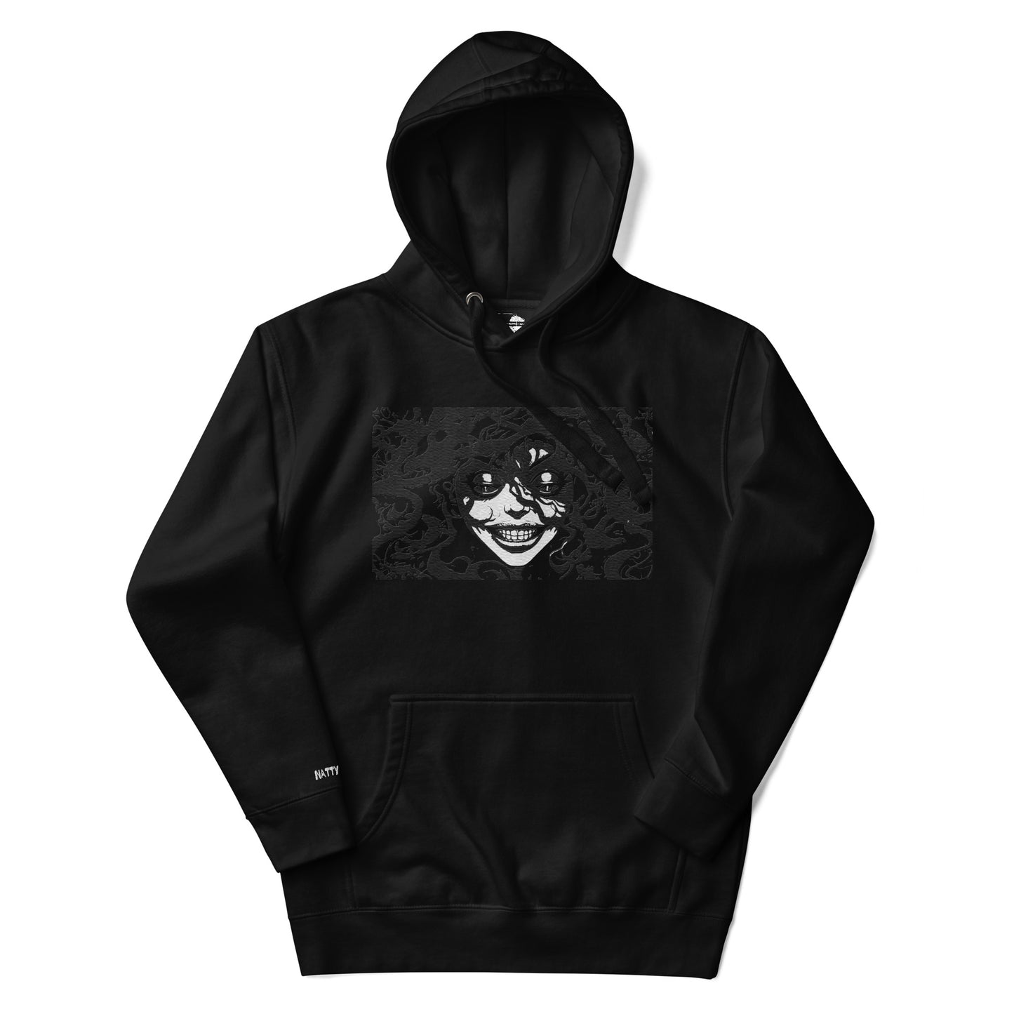 black and white Unisex Hoodie