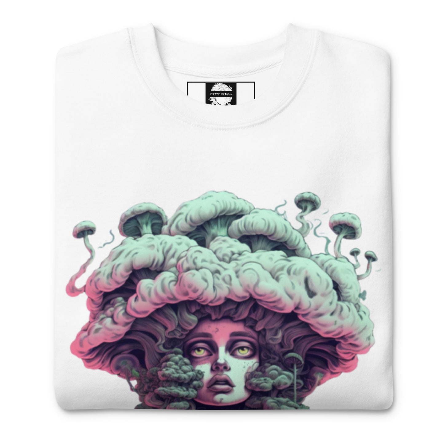 Natty Medusa Unisex Premium Sweatshirt